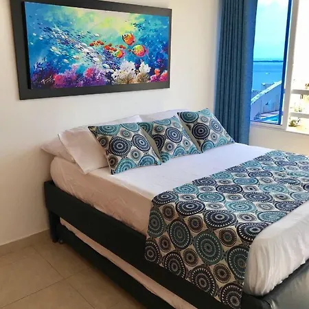 Apartamento Alcoba, El Laguito Beach, Apartment Cartagena